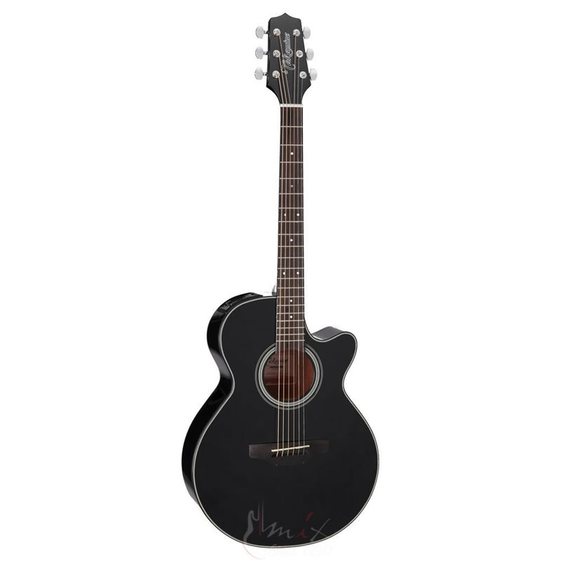 Takamine GF15CE-BLK elektro-akustična Grand Concert gitara crna satin