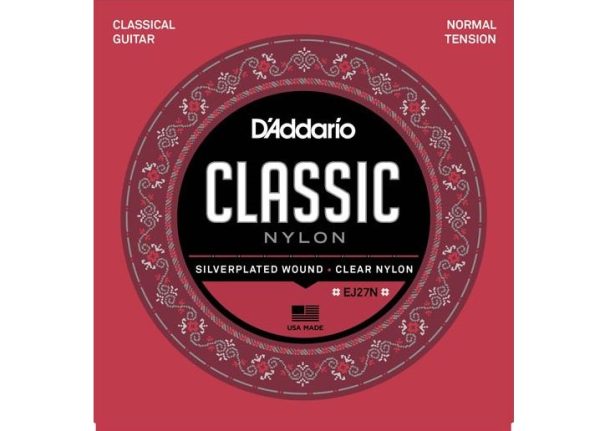 D'Addario EJ27N najlonske žice za klasičnu gitaru – normalna tenzija