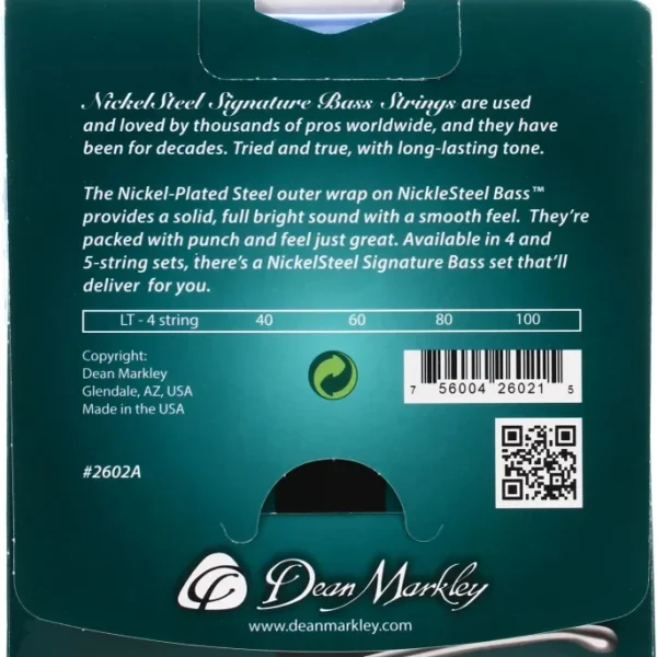 Dean Markley 2602A Nickelsteel LT-4 040-100