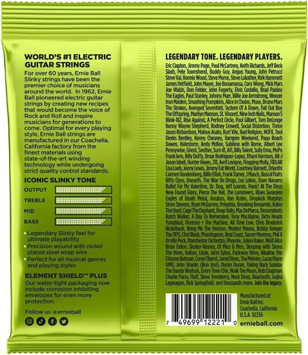 Ernie Ball R Slinky 2221 Debljina 010-046 desetke - Slika 2