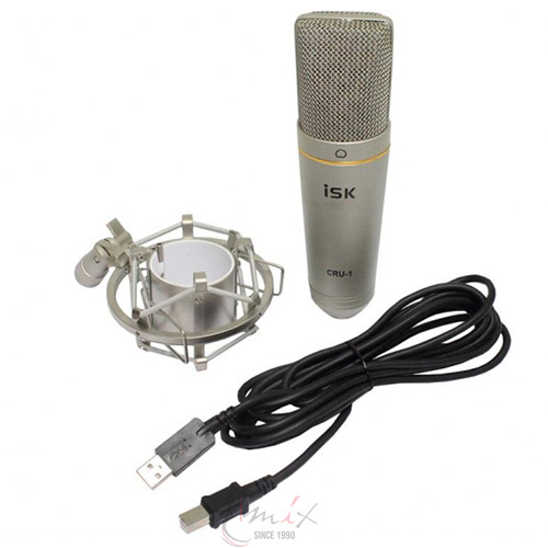 iSK CRU-1 USB Studijski kondenzatorski mikrofon - Slika 6