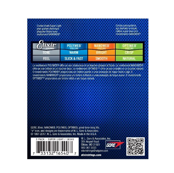Elixir 12002 Super Light 009-042 Bonus Pack 16540 - Slika 3