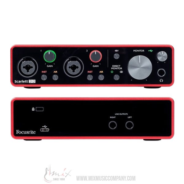 Focusrite Scarlett 2i2 3rd Gen Audio interfejs - Slika 2