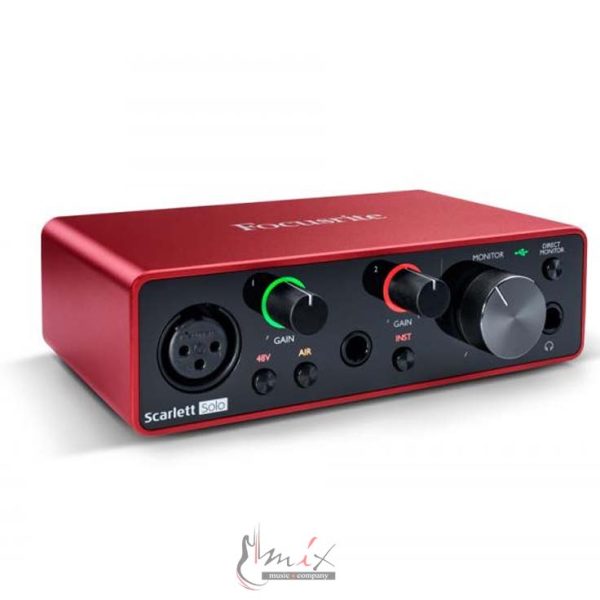 Focusrite Scarlett Solo 3rd Gen Audio interfejs - Slika 2