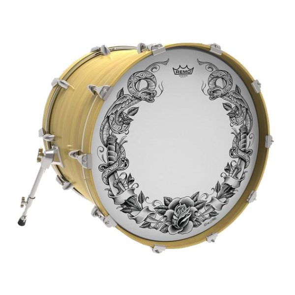 Remo PA-1322-TT-T02 Tattoo Skyn Opna za bubanj