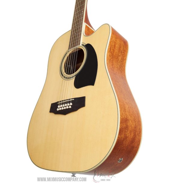 Ibanez PF1512ECE-NT Akustična dvanaestožičana gitara - Slika 3
