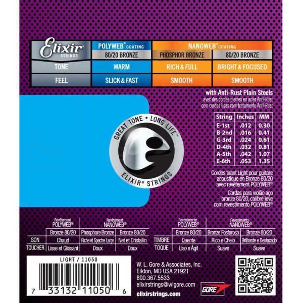 Elixir 11050 Light 012-053