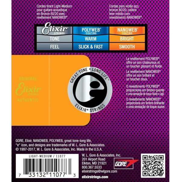 Elixir 11077 Light/Medium 012-056