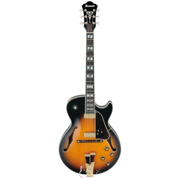 Ibanez GB10SE-BS George Benson Električna gitara Brown Sunburst finiš