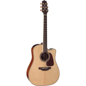 Takamine P4DC dreadnought cutaway elektro-akustična gitara sa masivnom cedrovinom i madagaskarskim ružinim drvetom