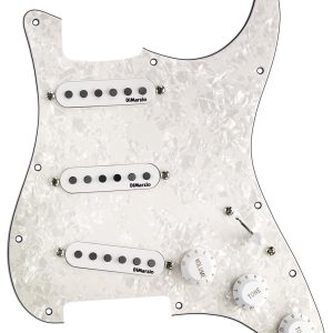 DiMarzio FG2108PWA10 Pickguard Assembly,Pearl White Ritchie Kotzen Model Maska za gitaru sa magnetima za gitaru