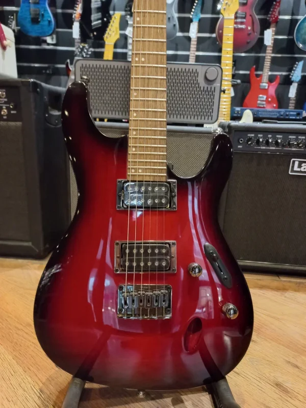 IBANEZ S521-BBS ELEKTRIČNA GITARA S SERIJA BOJA BBS BLACKBERRY SUNBURST FINIŠ