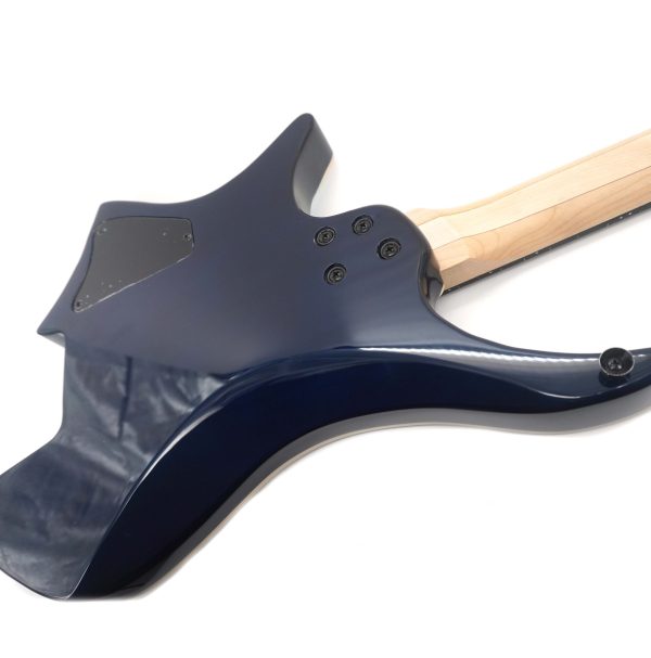 Vaker VHL-BL Električna "Headless" gitara Boja: Plava - Slika 5