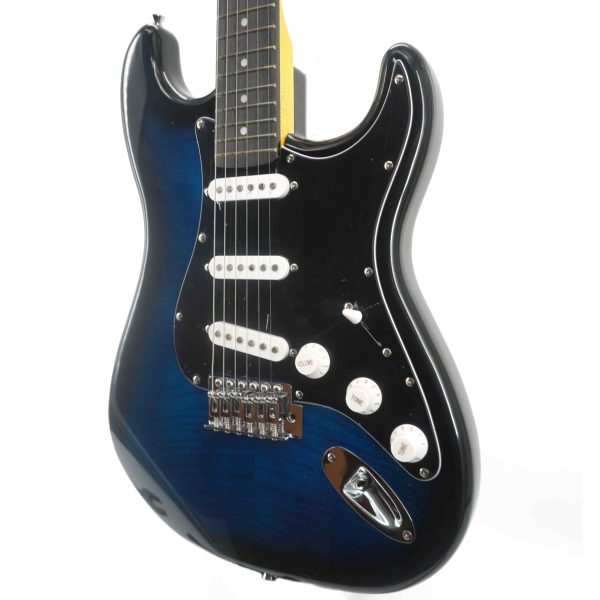 Vaker VST-12R-BL Električna Strat gitara Boja: Plava - Slika 3