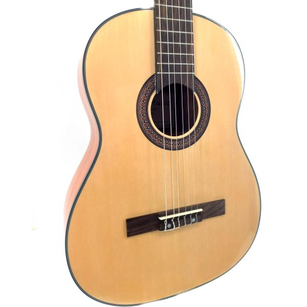 Wakertone W-07 Klasična gitara 4/4 Veličina Natural boja - Slika 2