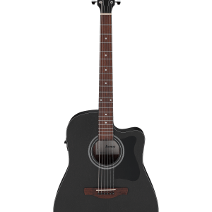 Ibanez V44CE-WK ozvučena akustična gitara Weathered Black Open Pore finiŠ