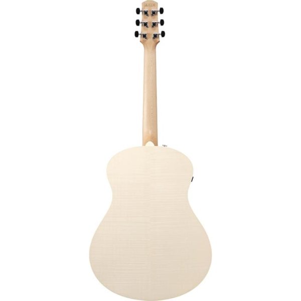 Ibanez AAM370E-OAW akustična ozvučena gitara – zadnji prikaz sa drvenim finišem u boji Open Pore Antique White