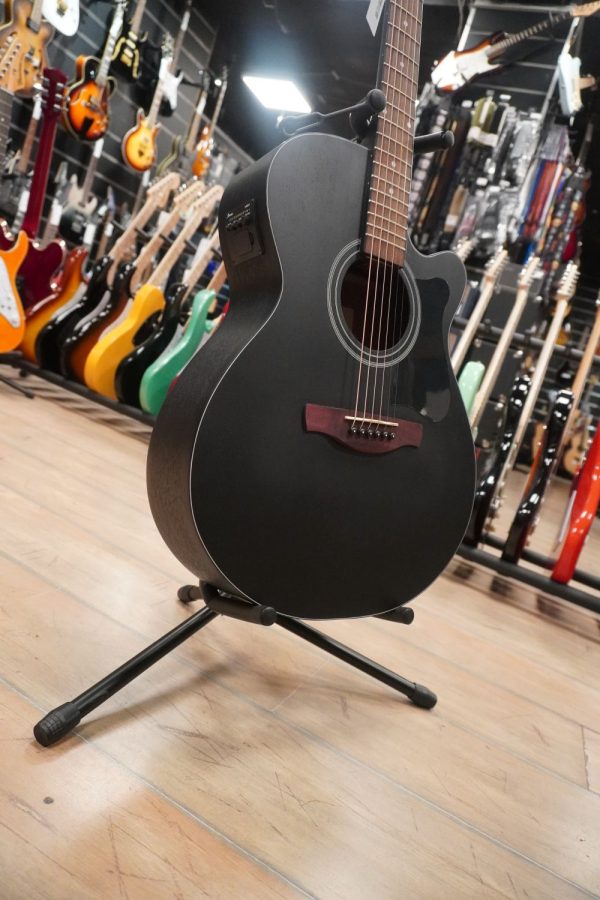 Ibanez VC44CE-WK Akustična ozvučena gitara Weathered Black boja - Slika 8