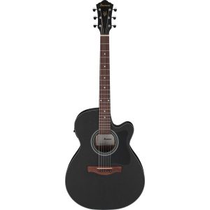 „Ibanez VC44CE-WK akustična ozvučena gitara sa cutaway dizajnom, idealna za početnike i napredne gitariste. Topao zvuk, ugrađeni preamp i moderan mat crni finiš.