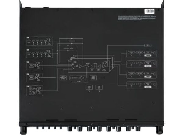 HH Electronics MZ-140Q Mikser Pojačalo – 4 Kanala, 140W RMS, UK Kvalitet - Slika 2
