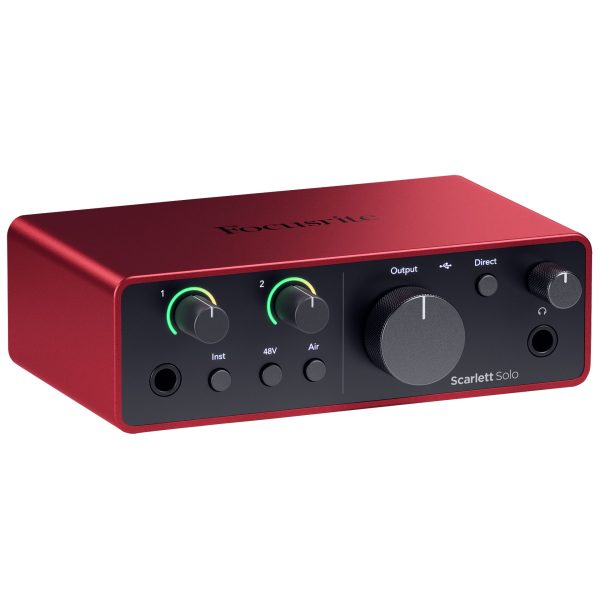 Focusrite Scarlett Solo 4th Gen – USB audio interfejs za snimanje i produkciju - Slika 2