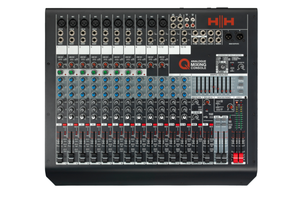 HH Q16FX 16-kanalna analogna mikseta sa efektima i USB