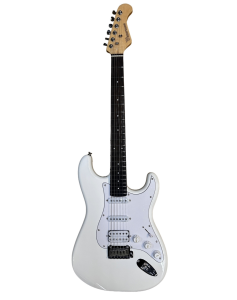 Električna gitara White HSS Alnico 5