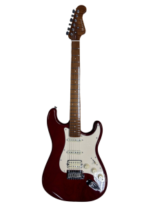 Wakertone VK77RW Premium električna gitara Dark Cherry Transparent