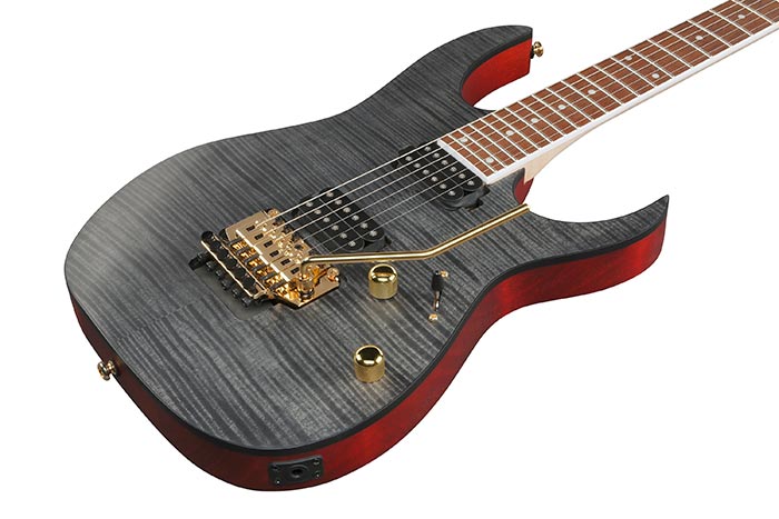 Ibanez RGR420FMSP-TGF Električna gitara Boja: Transparent Gray Flat finiš - Slika 3
