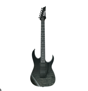 Ibanez GRG120QASP-BKG električna gitara Black Granite