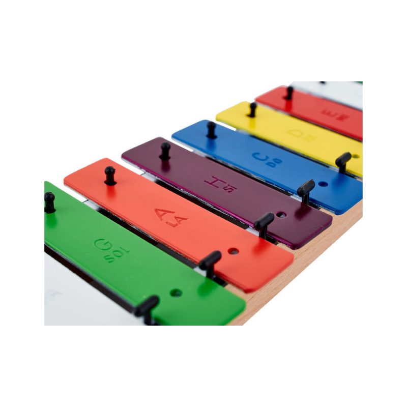 Metalofon TERRIS MPN-27R – Dečji i edukativni metalofon - Slika 3
