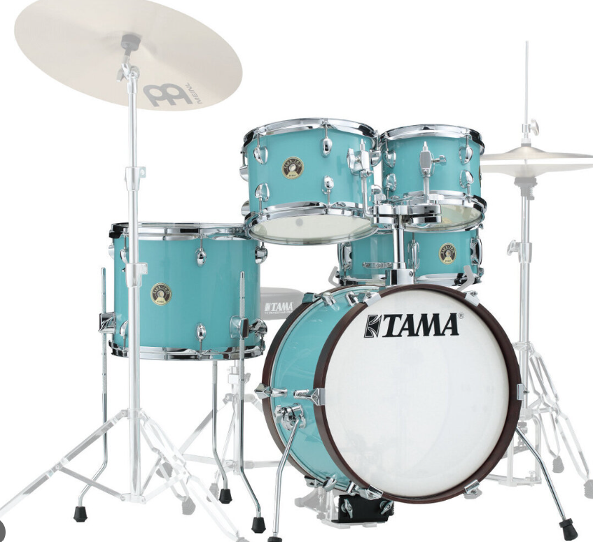 Tama LJK56S-AQB Club-Jam 5-delni bubnjarski set Aqua Blue Burst