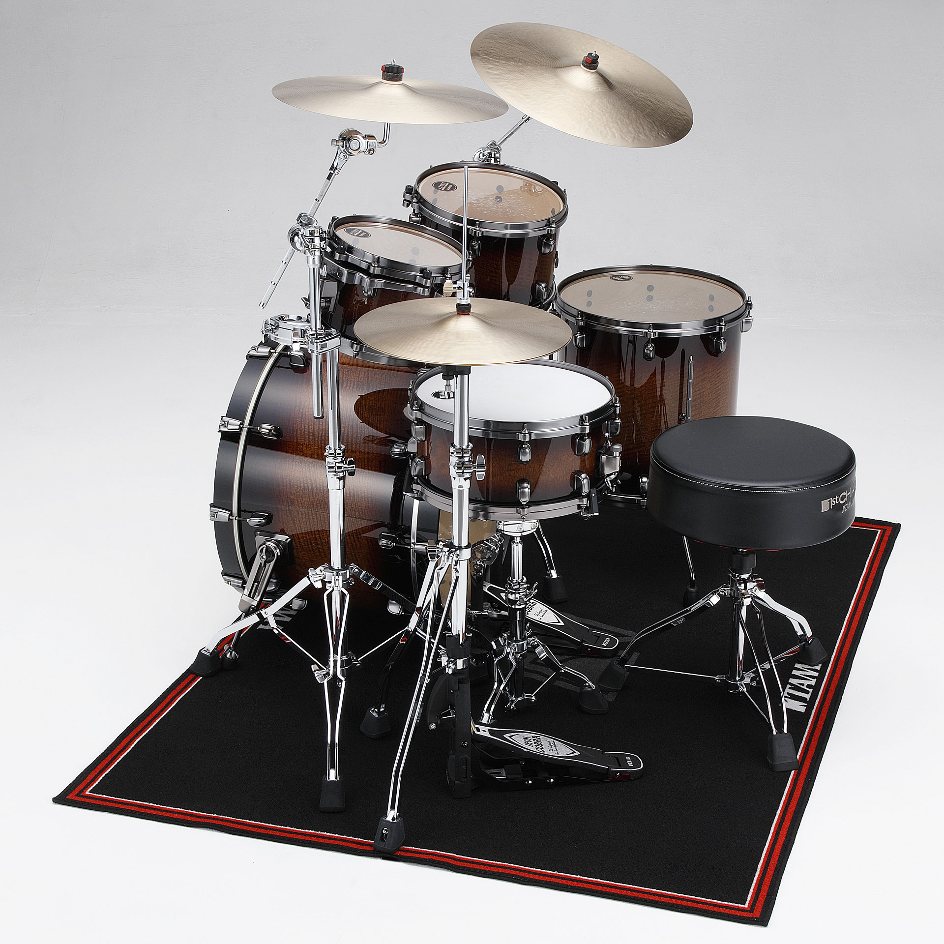 Tama TDRS-TL Small Drum Rug sa logoom