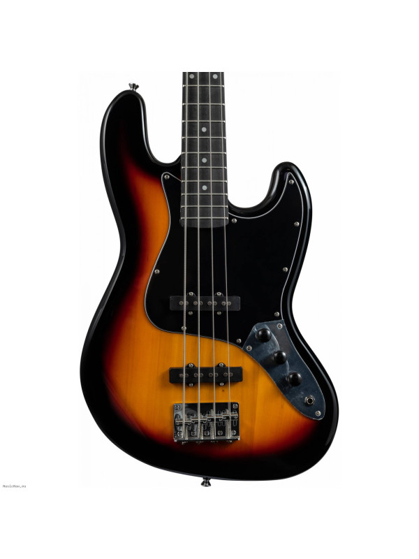 Veston JB-SB Sunburst Jazz Bass Gitara – 4-Žičani Električni Bas, Maple Vrat - Slika 2