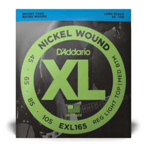 D'Addario EXL165 Nickel Wound žice za bas gitaru - Mix Music Company prodavnica muzičkih instrumenata