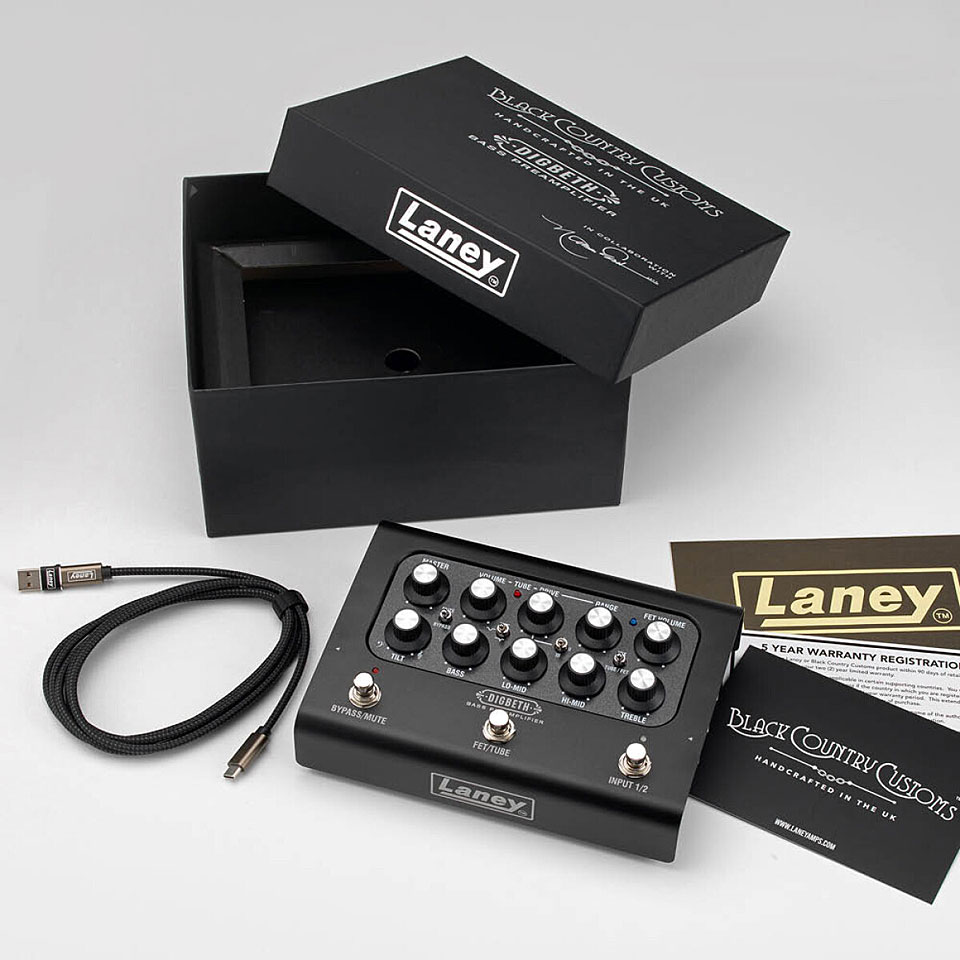 Laney DB-EAST-PRE Nathan East Signature Bas Pretpojačalo i DI Pedala - Slika 3