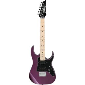 Kompaktna električna gitara Ibanez GRGM21M-MPL miKro u metalik ljubičastoj boji