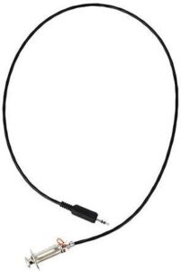 Originalni hromirani ulaz za kabl i dugme za kaiš Takamine TP0808C Endpin Jack za akustičnu gitaru