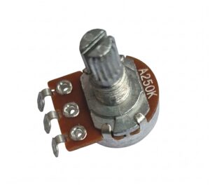 Wakertone POT-VK77-A250K originalni logaritamski Volume gitarski potenciometar od 250k za single-coil magnete