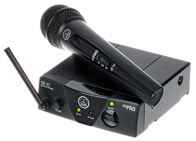 AKG WMS40 Mini Vocal Set BD US45A Bežični mikrofonski sistem - Pouzdanost na bini - Slika 2