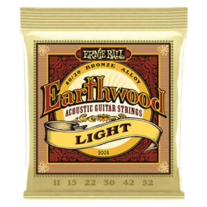 Ernie Ball 2004 Earthwood 80/20 Bronze žice za akustičnu gitaru 11-52