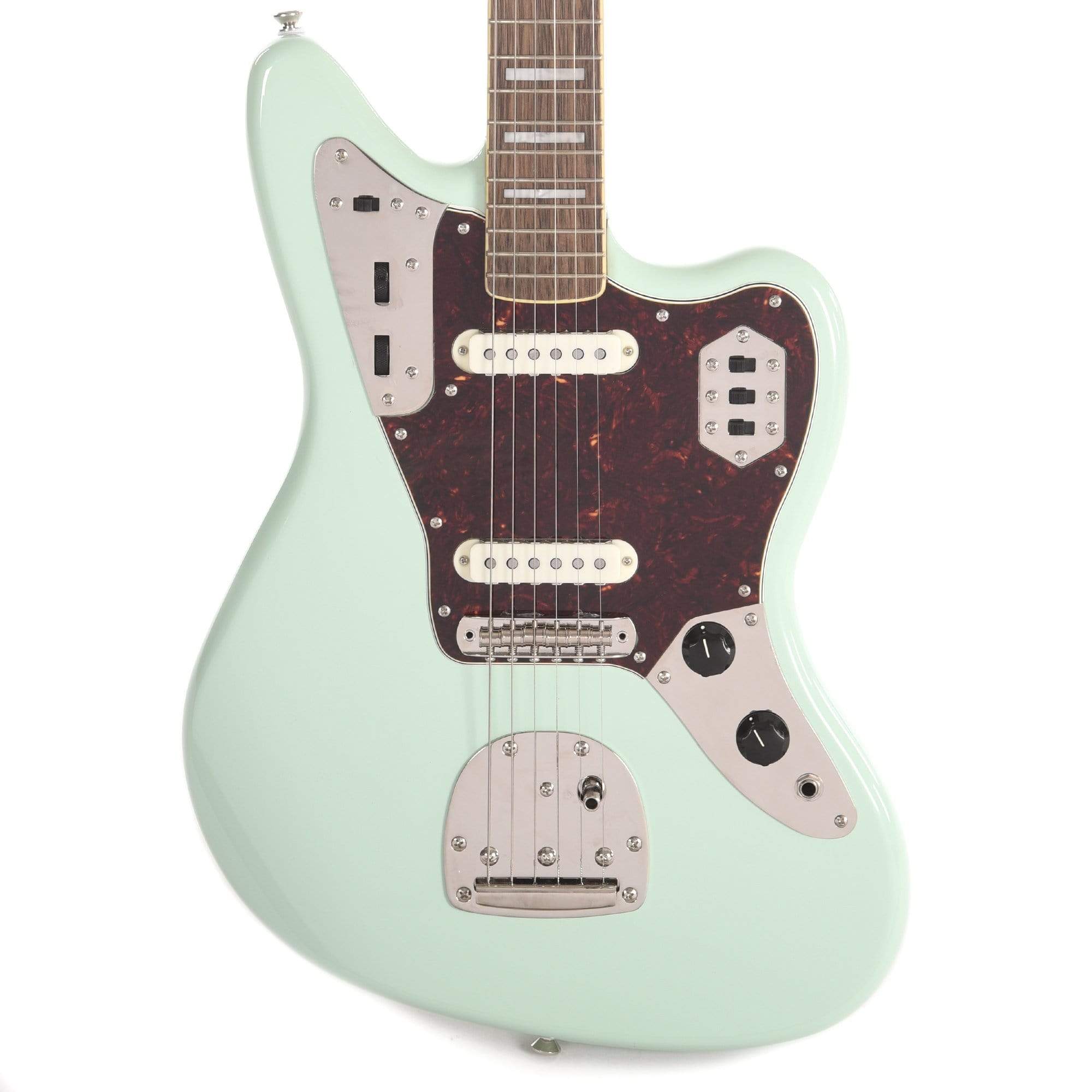 SQUIER by FENDER Classic Vibe™ '70s Jaguar® LRL Surf Green Električna gitara - Slika 4
