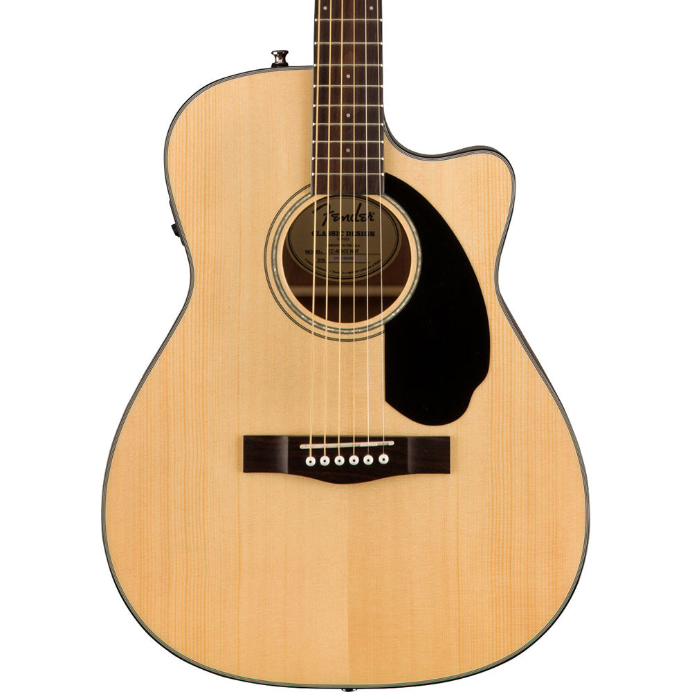 Fender CC-60SCE Concert Walnut Fingerboard Natural Elektro-Akustična Gitara - Slika 2