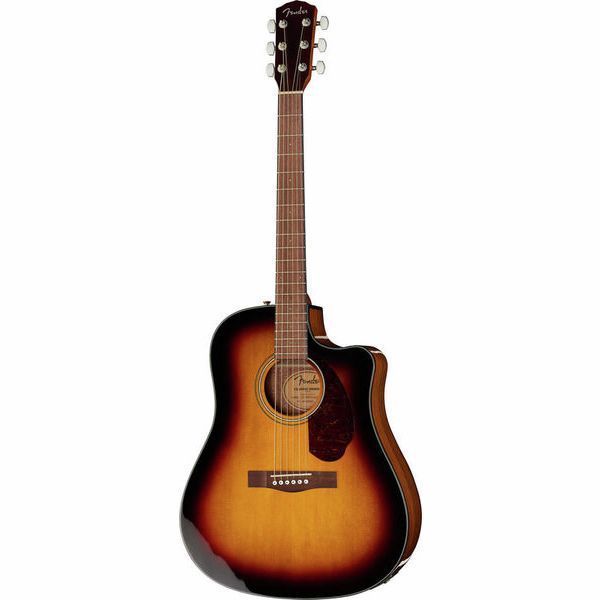 Fender CD-140SCE WN Sunburst Elektro-Akustična Gitara sa Koferom - Slika 4