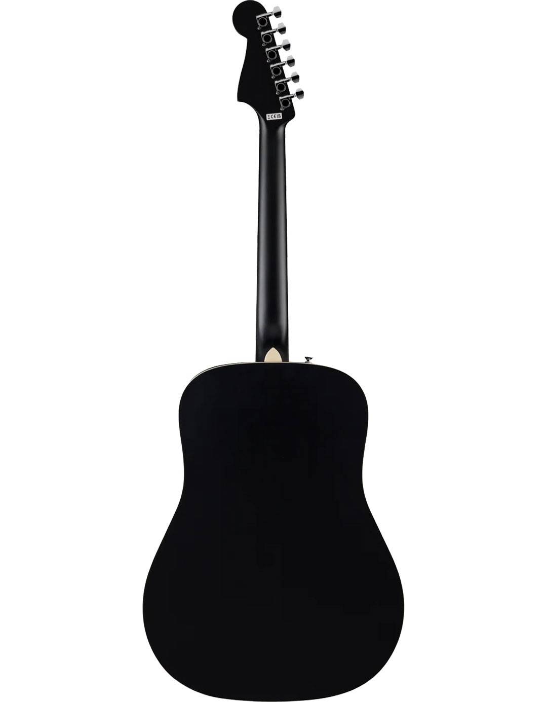 Fender California Debut Redondo CE Dreadnought Walnut Fingerboard Black Elektro-Akustična Gitara - Slika 2