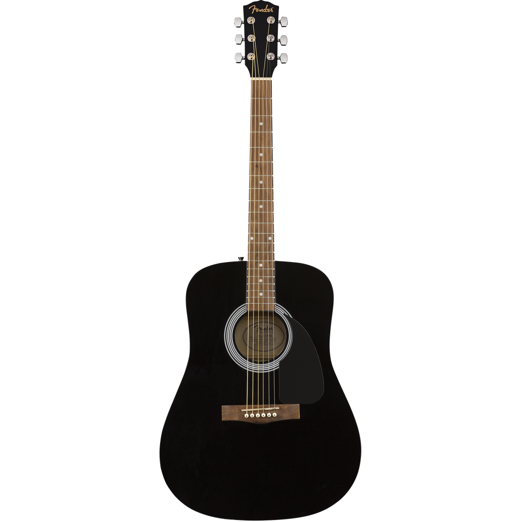 Fender FA-115 Dreadnought Pack V2 WN Black akustična gitara sa paketom opreme