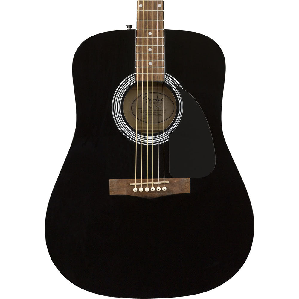 FA-115 Dreadnought Pack V2 WN Black akustična gitara sa paketom opreme