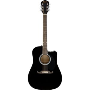 Fender FA-125CE Dreadnought WN Black elektro-akustična gitara