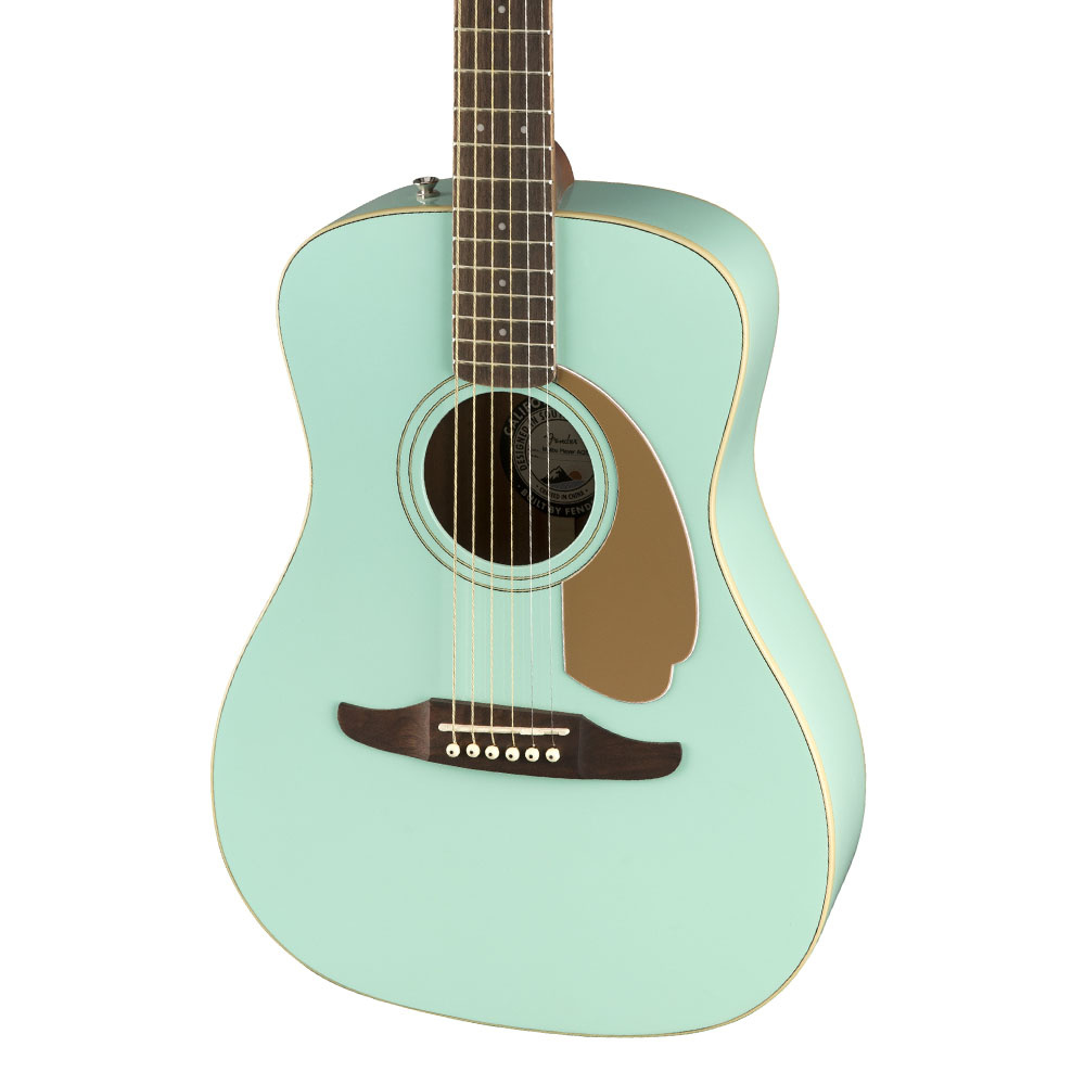 Fender Malibu Player WN Aqua Splash Elektro-Akustična Gitara - Slika 3