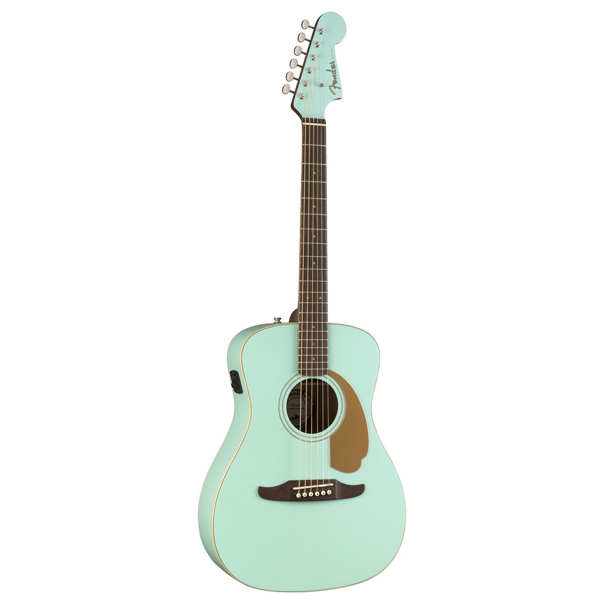 Fender Malibu Player WN Aqua Splash Elektro-Akustična Gitara - Slika 6